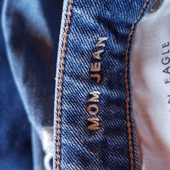 American Eagle AE Ripped Mom Jean sz 10 Women's - Picture 12 of 15